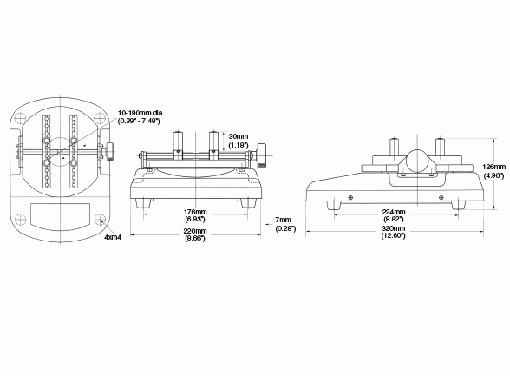 Shimpo TNP Probador de Torque de Tapa - Medidor