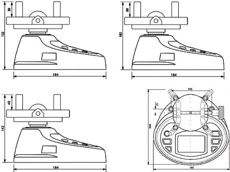 Shimpo Serie TNC Comprobador de Torque para Tapas